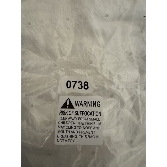 Old Navy Tie Front Eyelet Embroidered Cami Top Coquette Fairy Cottagecore Size L - Picture 8 of 9